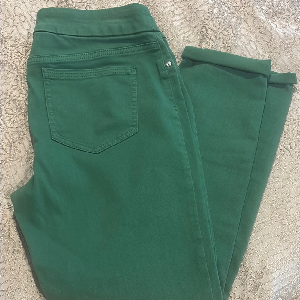 Chico's Green Ankle Jegging 6R